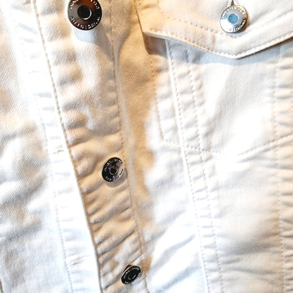Parasuco White Denim Jacket - Picture 5 of 7